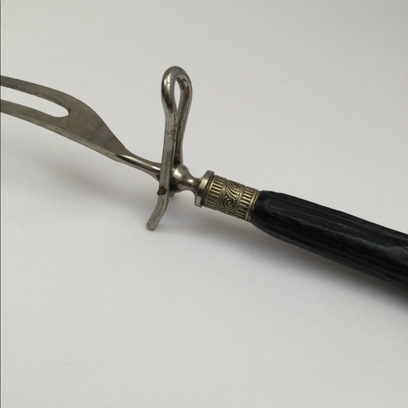 VTG Stainless Steel Serving Fork with Stand - Picture 3 of 6